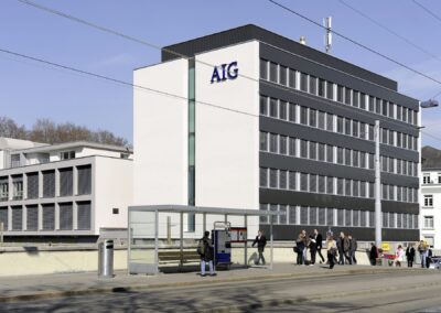 Umbau Geschäfthaus mit Postfiliale, Zürich-Enge